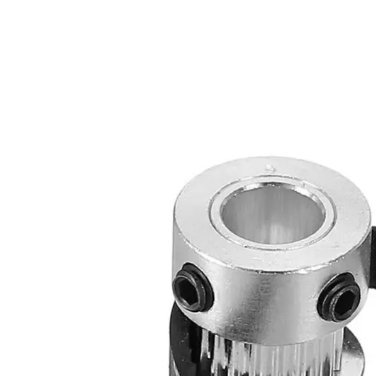 Aluminium-Zahnriemenscheiben-Set 20 Zähne 48 Zähne 8mm Wellendurchmesser mit 6mm breitem Riemen und Schraubenschlüssel für mechanische Montage