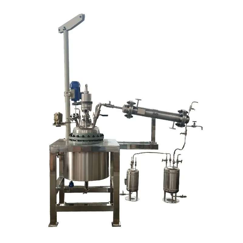 High Temperature Tank Reactor with Constant Temperature Slot SUS304 316L Electric Heating Laboratory Chemical Reactor