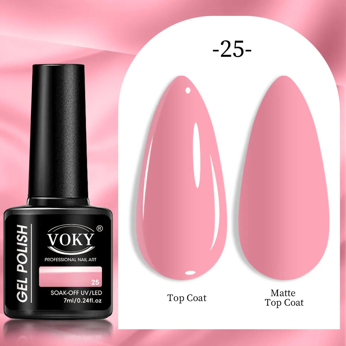 VOKY Ensemble de 6 vernis à ongles - Sans formaldéhyde, adapté à toutes les saisons, idéal pour les soins des ongles et des orteils au niveau salon