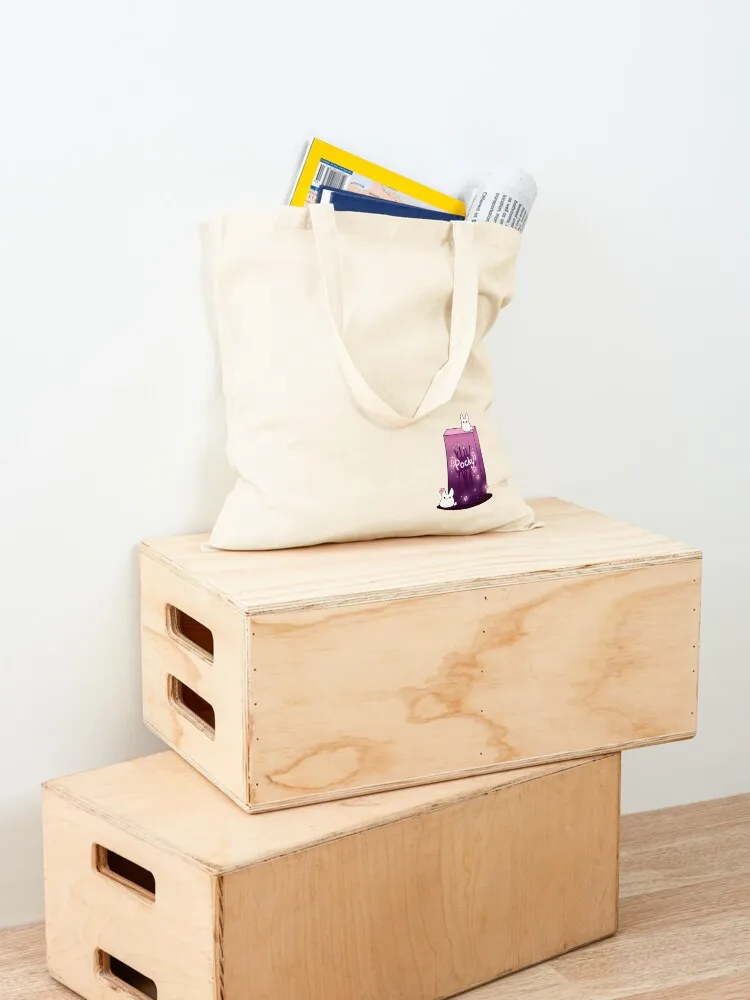 توت بوكي ملصق ستوديو أنيمي حمل حقيبة لطيف كيس مزموم كيس صب فام المتسوق المرأة المتسوق