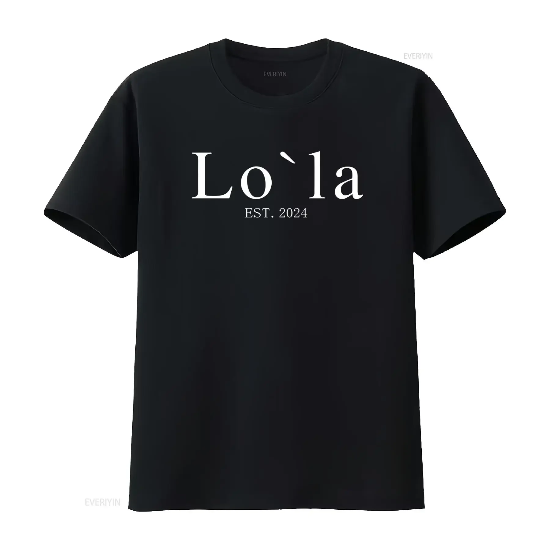 Lola EST 2024 Stylish T Shirt for Asian Southeast Asia Philippines Filipino Pinoy Pinay Filipina Tagalog Grandmother Grandma
