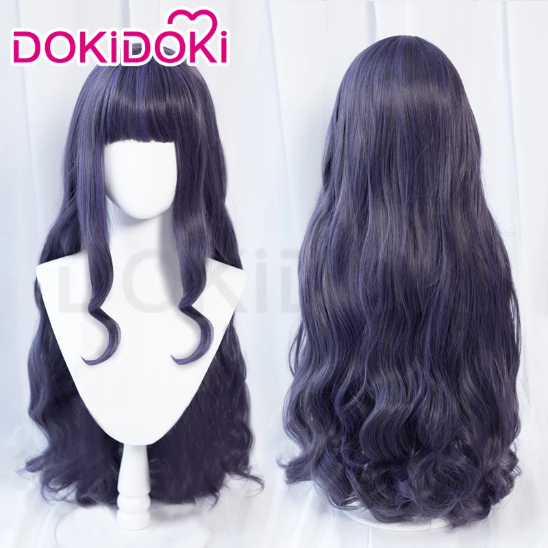 IN STOCK Tomoyo Daidouji Wig Anime Card Captor Sakura DokiDoki Cosplay Wig 80cm Long Hair Tomoyo Daidouji Hair