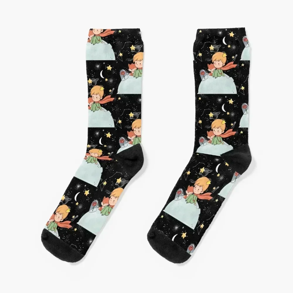 

The little Prince Socks moving stockings cotton halloween hip hop Boy Socks Women's golf set loose Boy Child Socks Women's