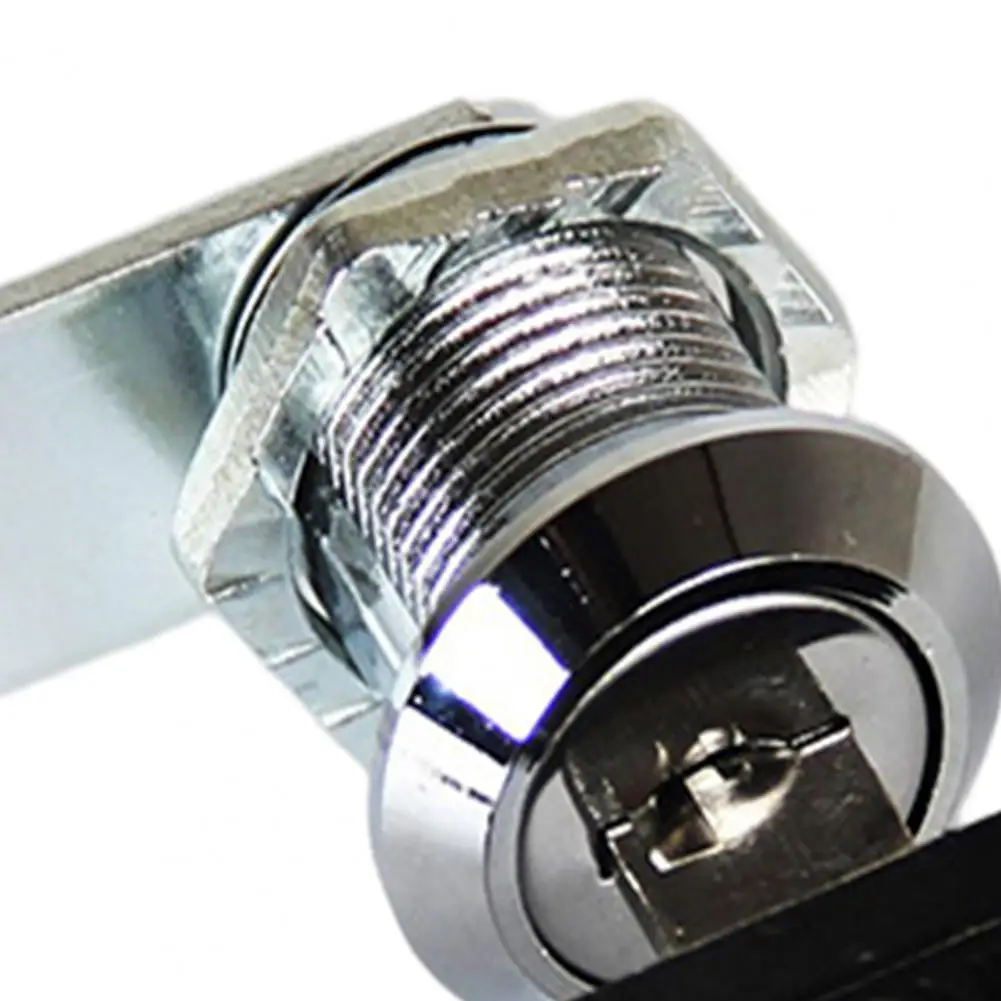File Cabinet Lock Rust Resistant Anti-theft Zinc Alloy Single-opening Cam Lock