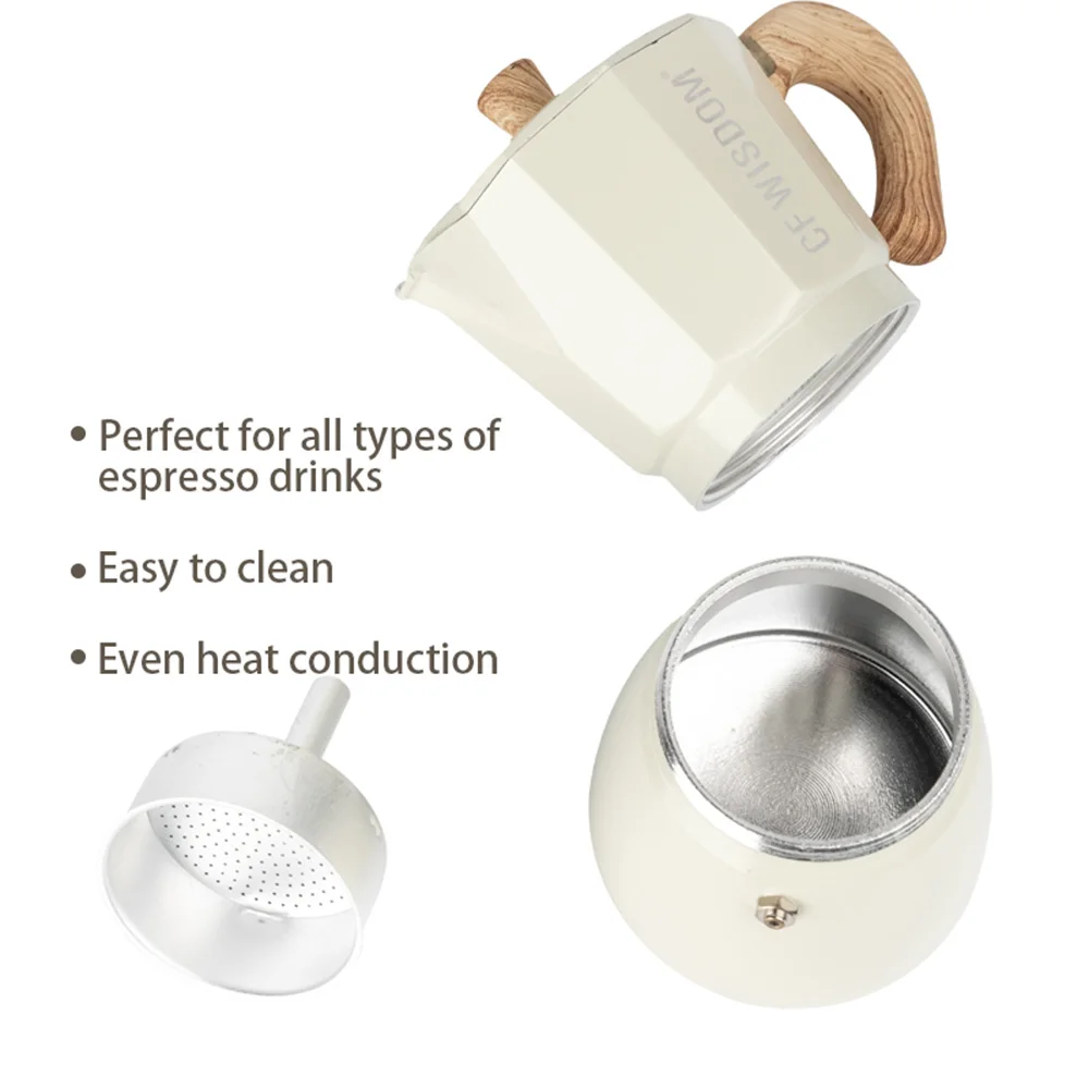 صانع الاسبريسو، وعاء موكا، وعاء قهوة مثالي لعيد الشكر، وعيد الميلاد، وأعياد الميلاد، هدية أنيقة لمحبي القهوة
