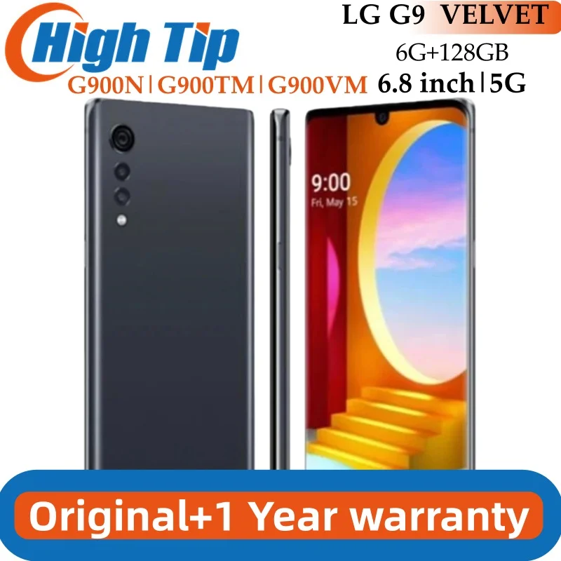 Original entsperrt lg g9 5g LM-G900N g900tm lg samt handy 6gb ram 128gb rom 6.8 ''bildschirm smartphone handy