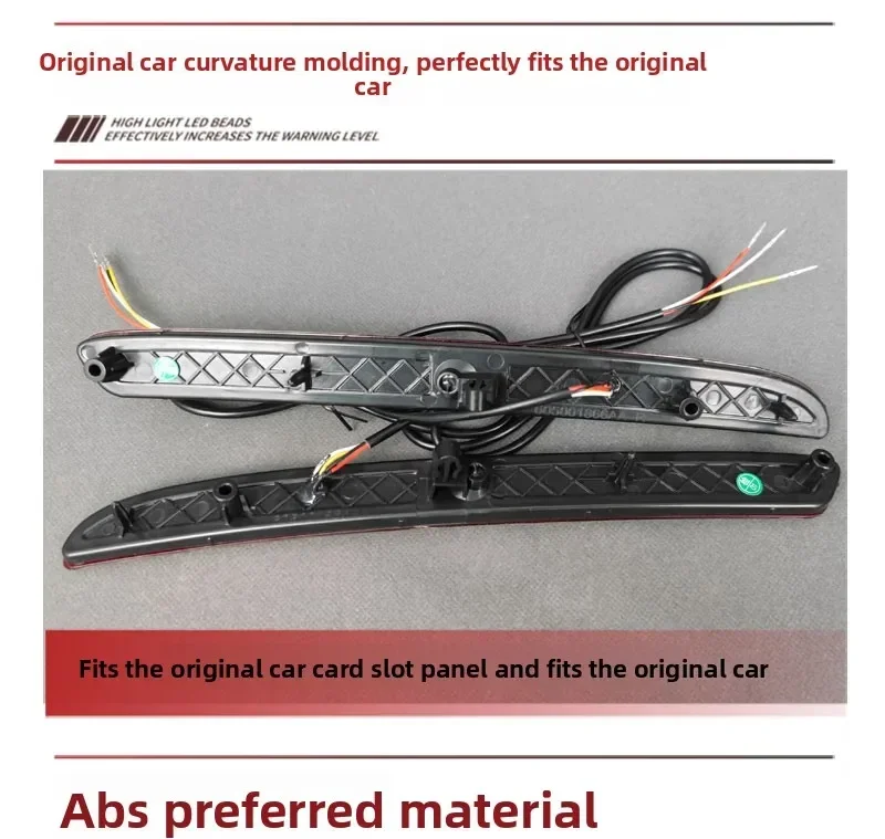 For Chery Tiggo 7 Plus / Omoda C7‌ 2025 2026 Car Rear Bumper Light Reflector Modified LED Driving Brake Navigation Lights detail image 5