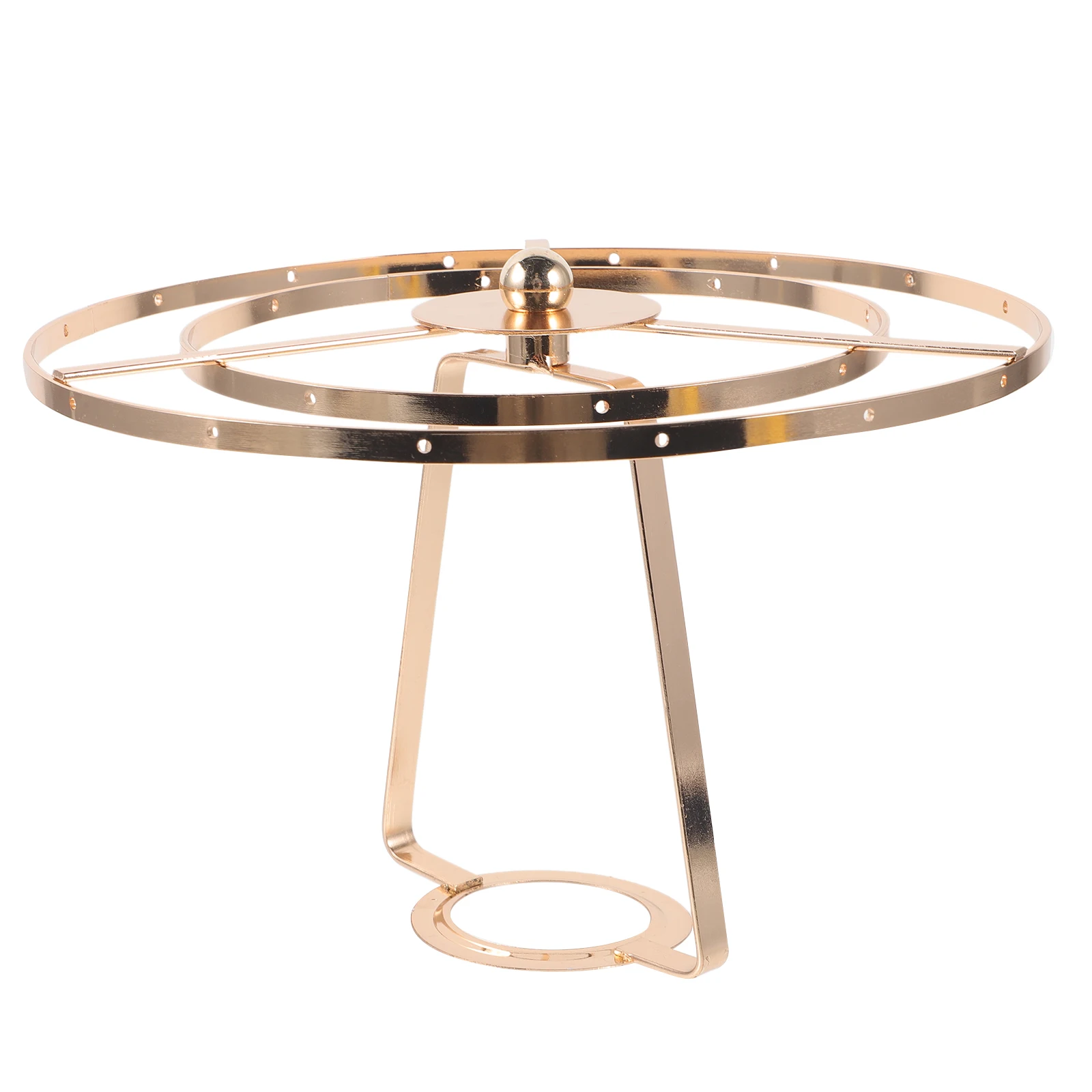 

1Set Vintage Crystal Lamp Harp Heavy Duty Iron Lampshade Holder for Desk Table Floor Lamp Repair Parts Lighting Accessories