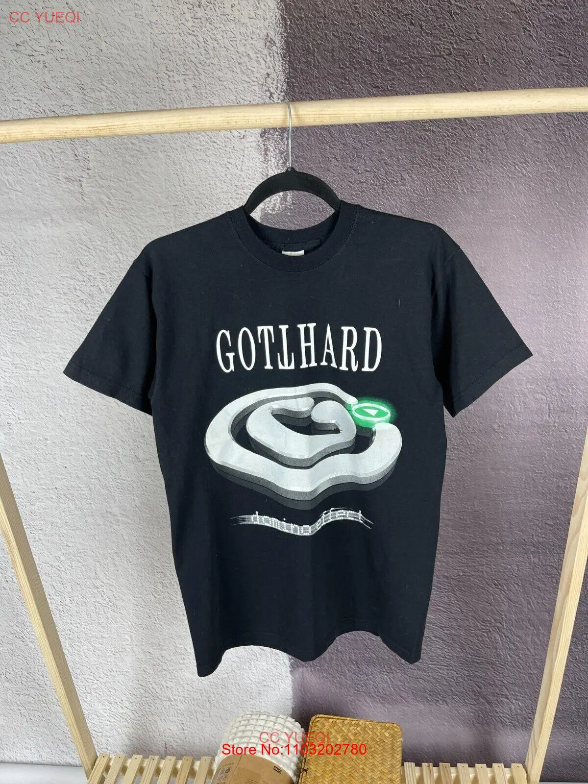 FotL Gotthard Domino effect tour 2007 band tee shirt