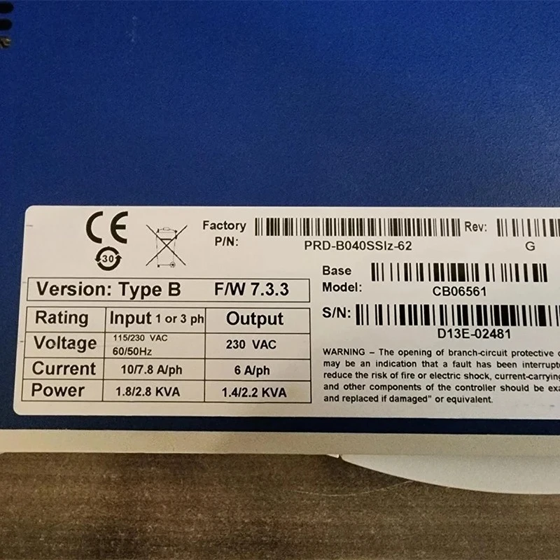 CB06561 Series AC Servo Drive