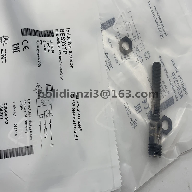 Sensor de interruptor de proximidade indutivo original BES M08MG1-PSC20A-S04G-W BES03YP em estoque