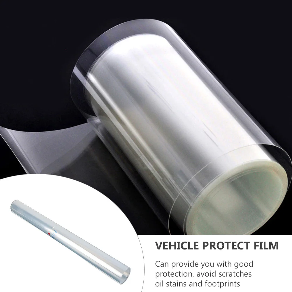 

1Pcs Car Protection Film Transparent PVC Anti Scratch Vehicle Surface Coating Film Clear Car Paint Protective Sticker Bumper
