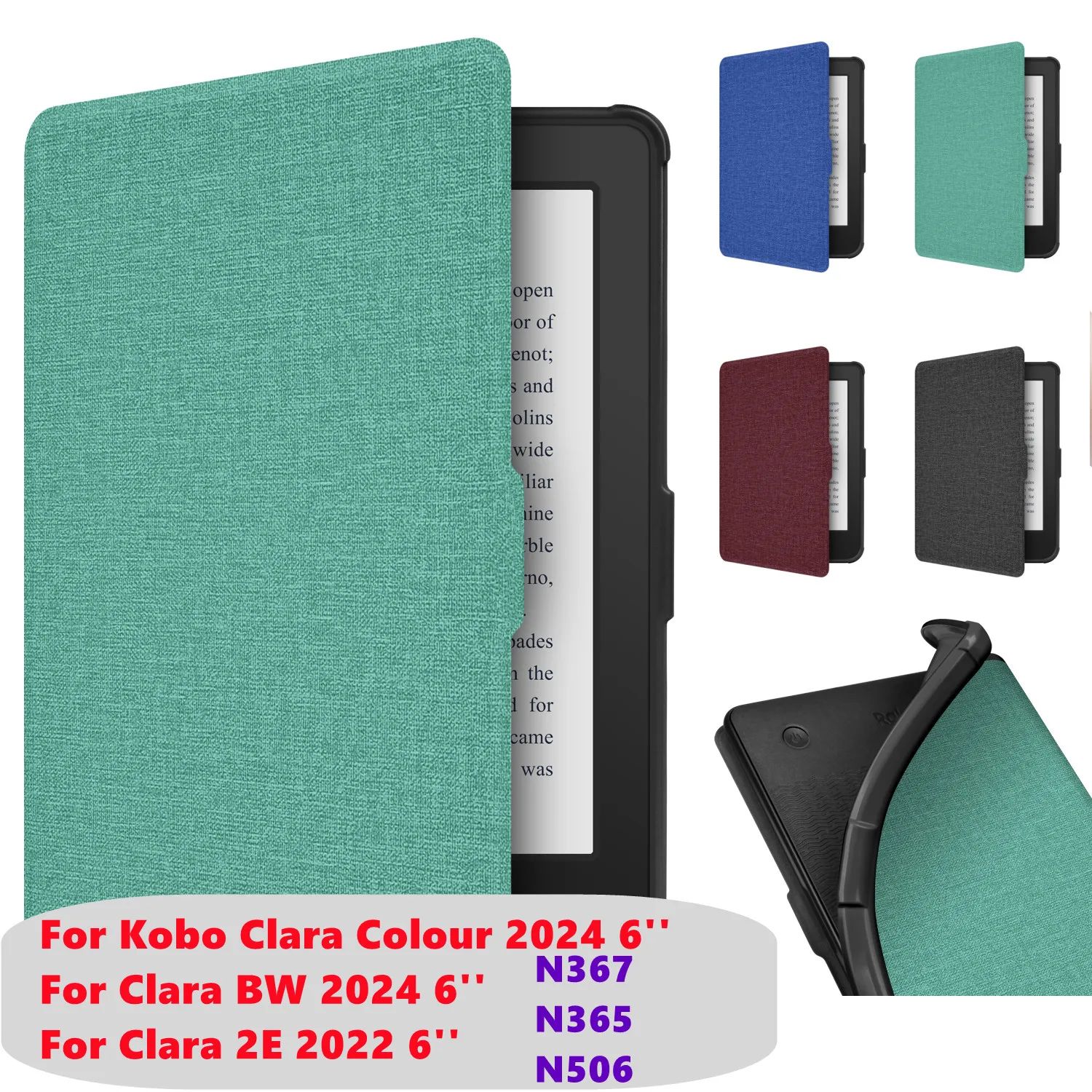 HandStrap Case for Kobo Clara Colour BW 2E 6