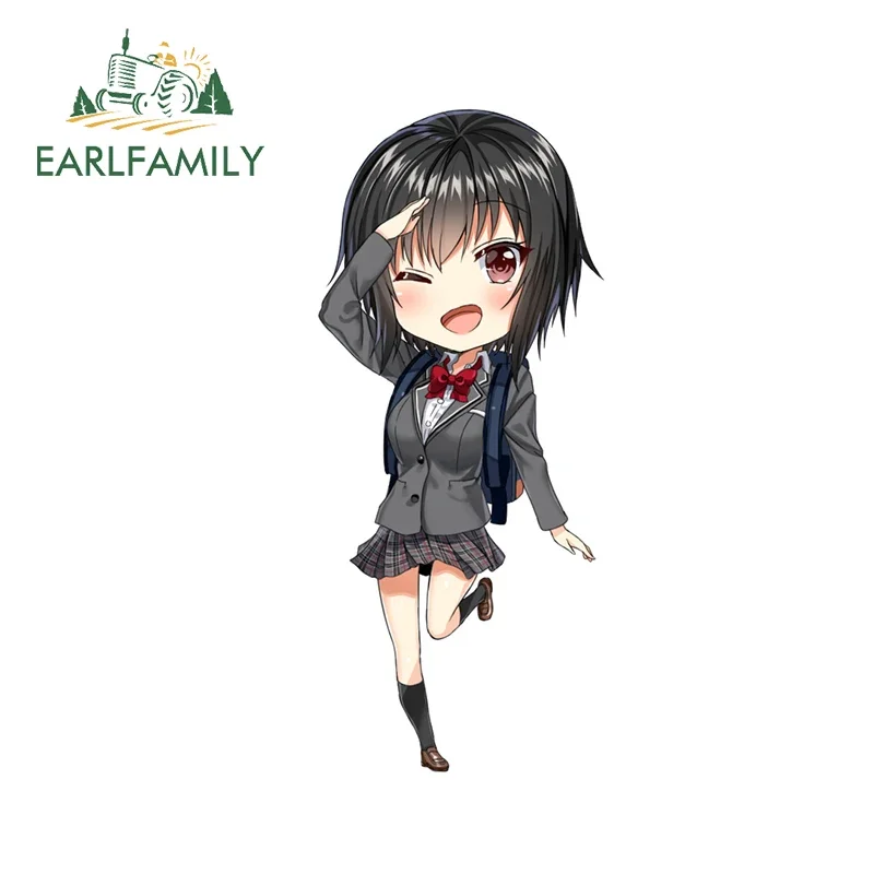 EARLFAMILY 13cm X 5.5cm For Mother Anime Car Sticker Creative Waterproof Decal Scratch-Proof Motorcycle Surfboard Decoration