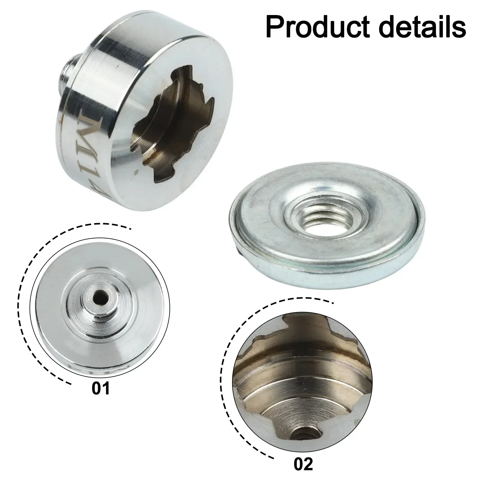 Quick-Change Adapter Angle Grinder Adapter Easy Installation Design High-Speed Rotation Capability Pull-Ring Mechanism