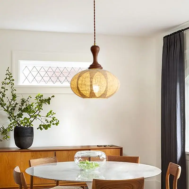 Medieval Japanese-style retro small chandelier, bar restaurant, American bedside island combination
