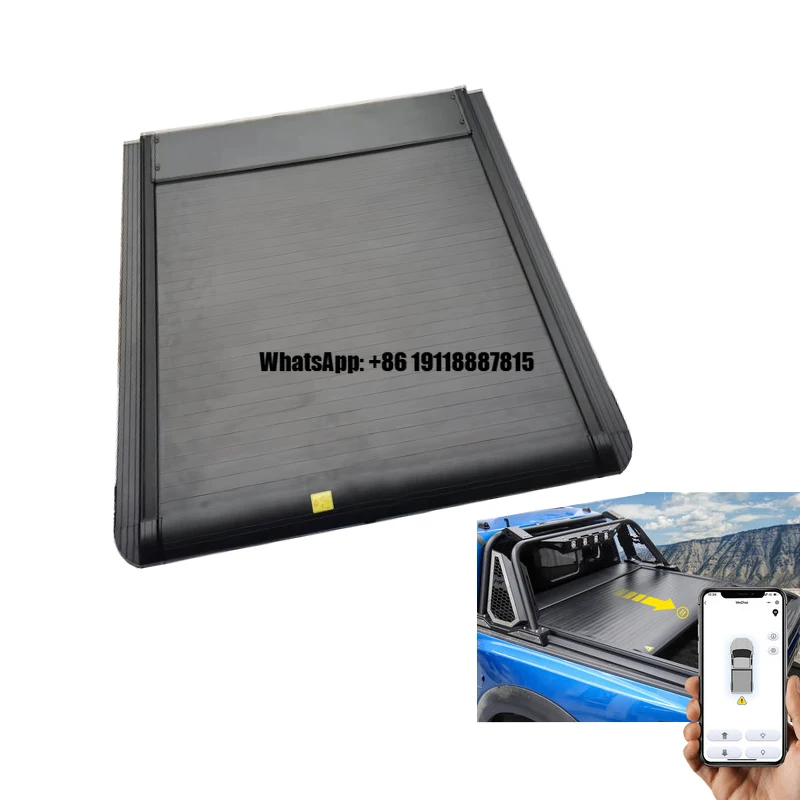 

High Quality Aluminium Alloy Retractable Tonneau Cover Roller Shutter Truck Bed Covers for toyota Hilux Vigo Revo Rocco