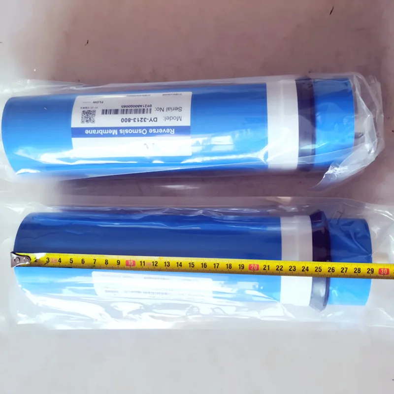 2pcs 800Gpd RO Membrane 3213-800G Kitchen Water Purifier Osmosis Water Filter