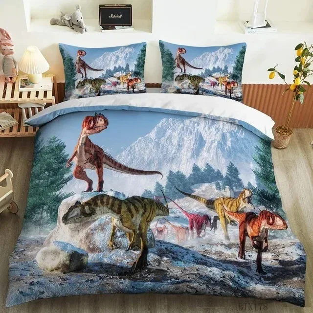 

3D Print Scientisfictional Dragon Comfortable Duvet Quilt Cover Pillowcase Bedding Set Children Bedroom Decoration Home Textile