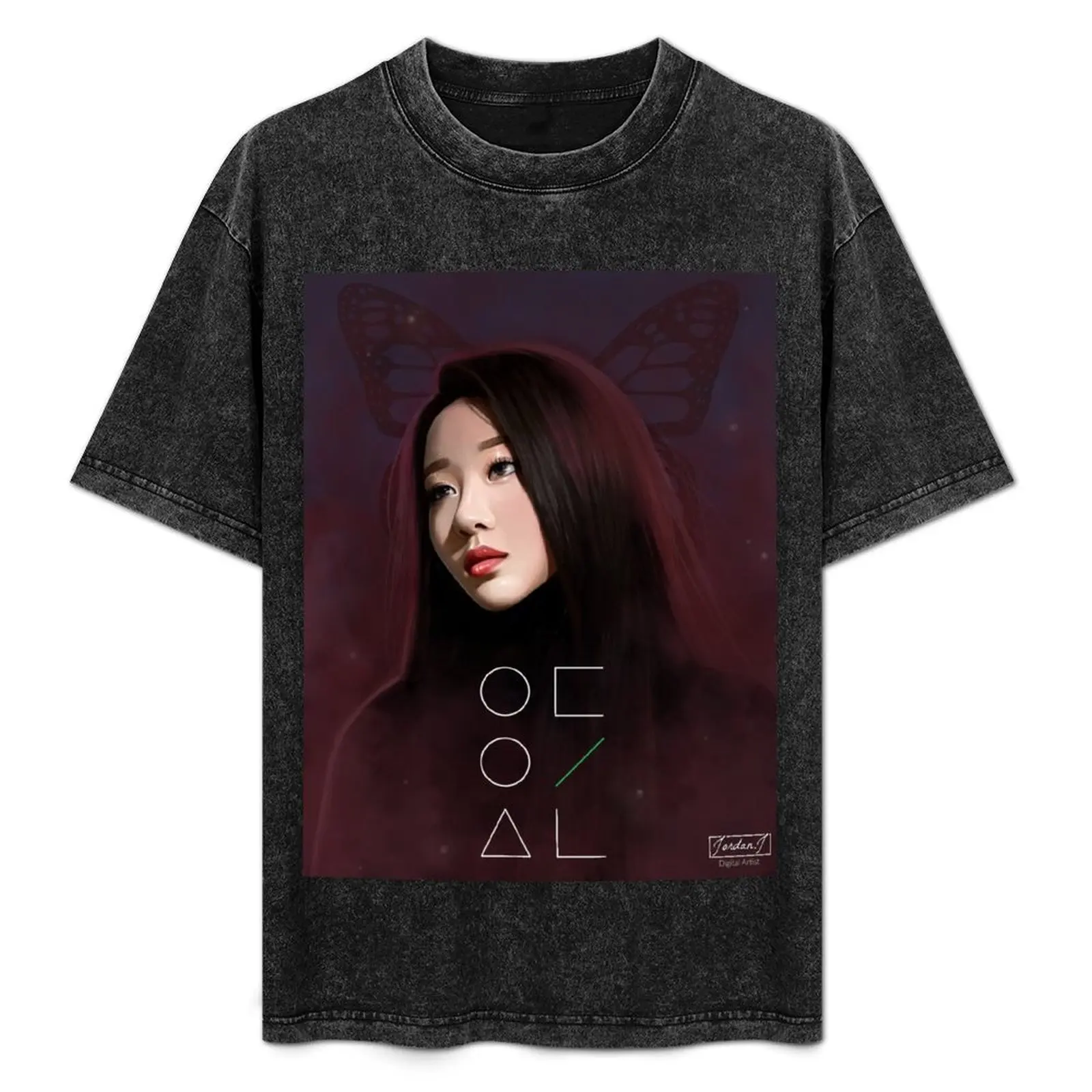 LOONA ??? ?? YVES Fanart - BUTTERFLY T-Shirt tshirts personalised blacks luxury t-shirt t shirts for men pack