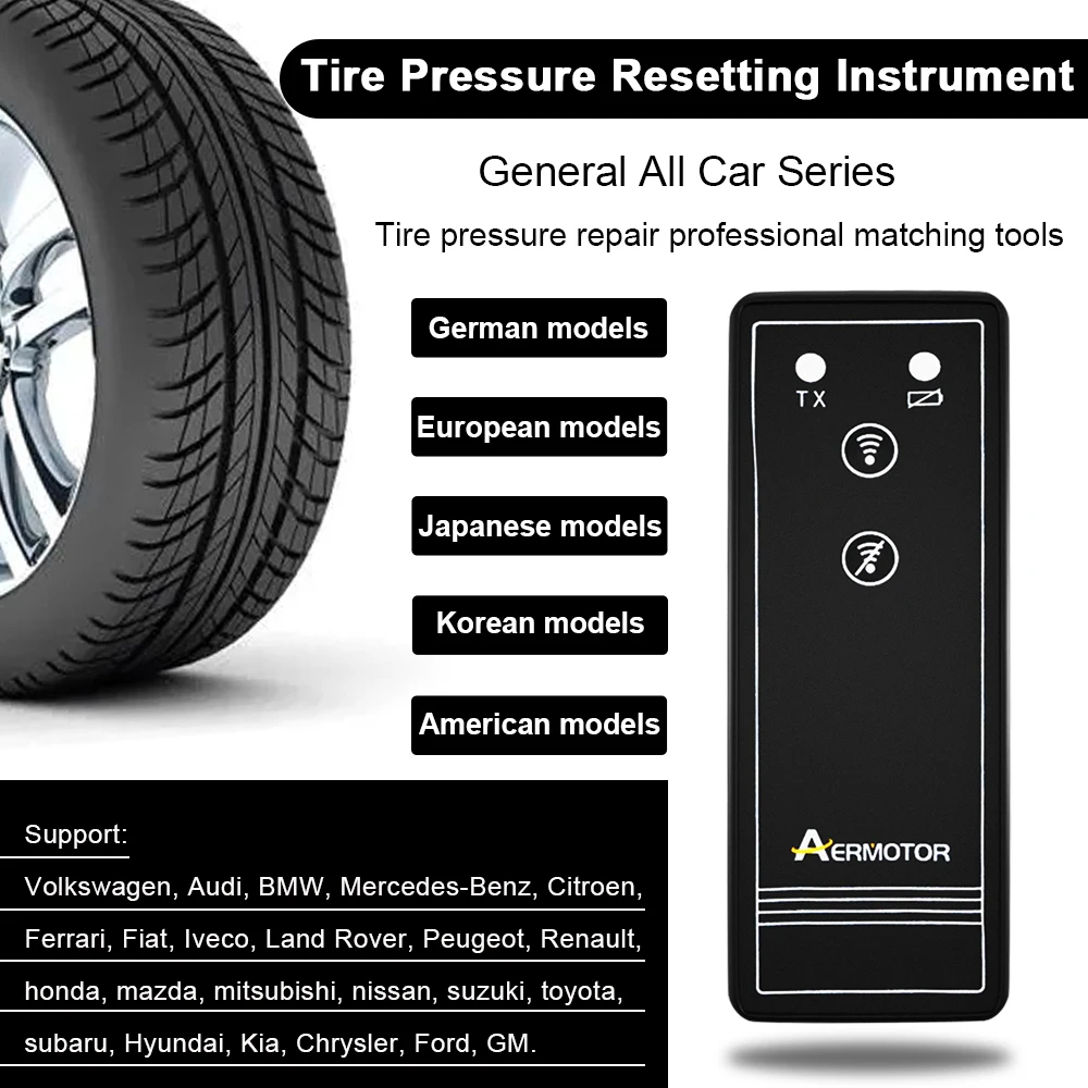 AERmotor Universal TPMS Reset V2 Terminator Auto Tire Pressure Monitor Sensor For Full Cars Series Reset V2 Activation Tool 2017