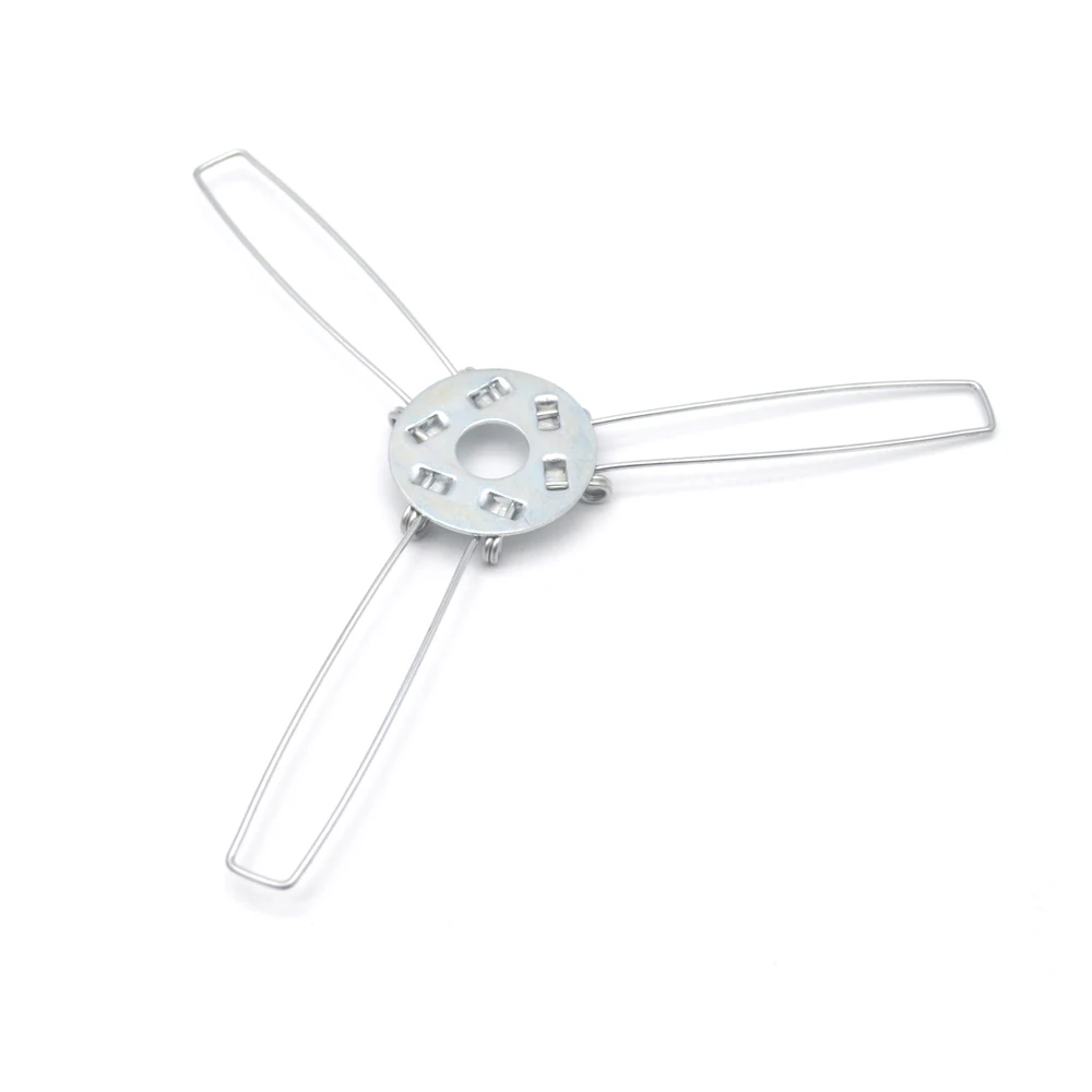 10PCS Fixing Lampshade Shrapnel Three Forks Fixing Spring Clip For Pandent Lamps And Lanterns Accessories