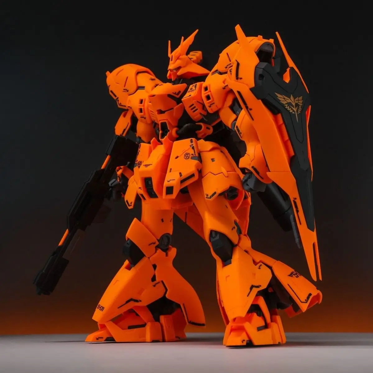 STAR Model 1/144 RG MSN-04 Sazabi Orange Assembly Model Kits Anime Action Figure Robot Plastic robot Model Gifts Toys