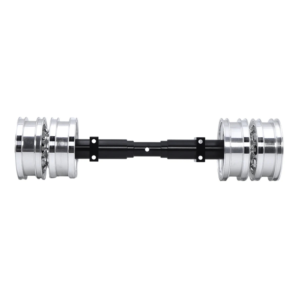 CNC Metal Unpowered Rear Axle 133.5mm/155mm/182mm For 1/14 Tamiya Tractor Trailer Truck 1/10 RC Crawler Car DIY Parts Upgrades