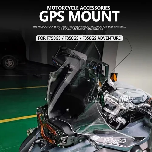 Imagen 2 del producto Soporte ADVENTURE ADV para teléfono móvil, placa de soporte para GPS para BMW F 750 GS F 750GS F850 GS 2018-2022, novedad
