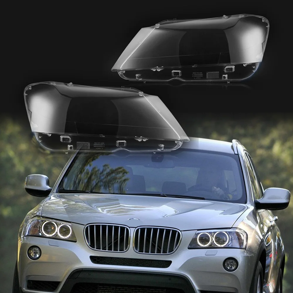 

for BMW X3 F25 2010 2012 2013 Car Headlight Cover Lens Shell High Quality