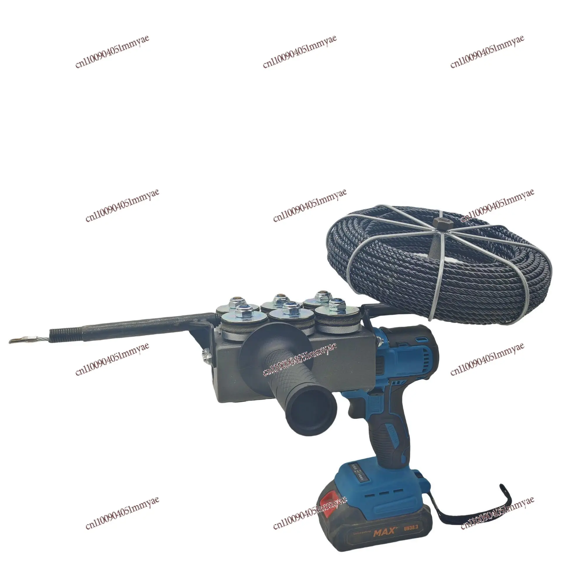 Lithium Battery Threader  Auxiliary Tool Pipe Artifact Wall Threader Cable Puller
