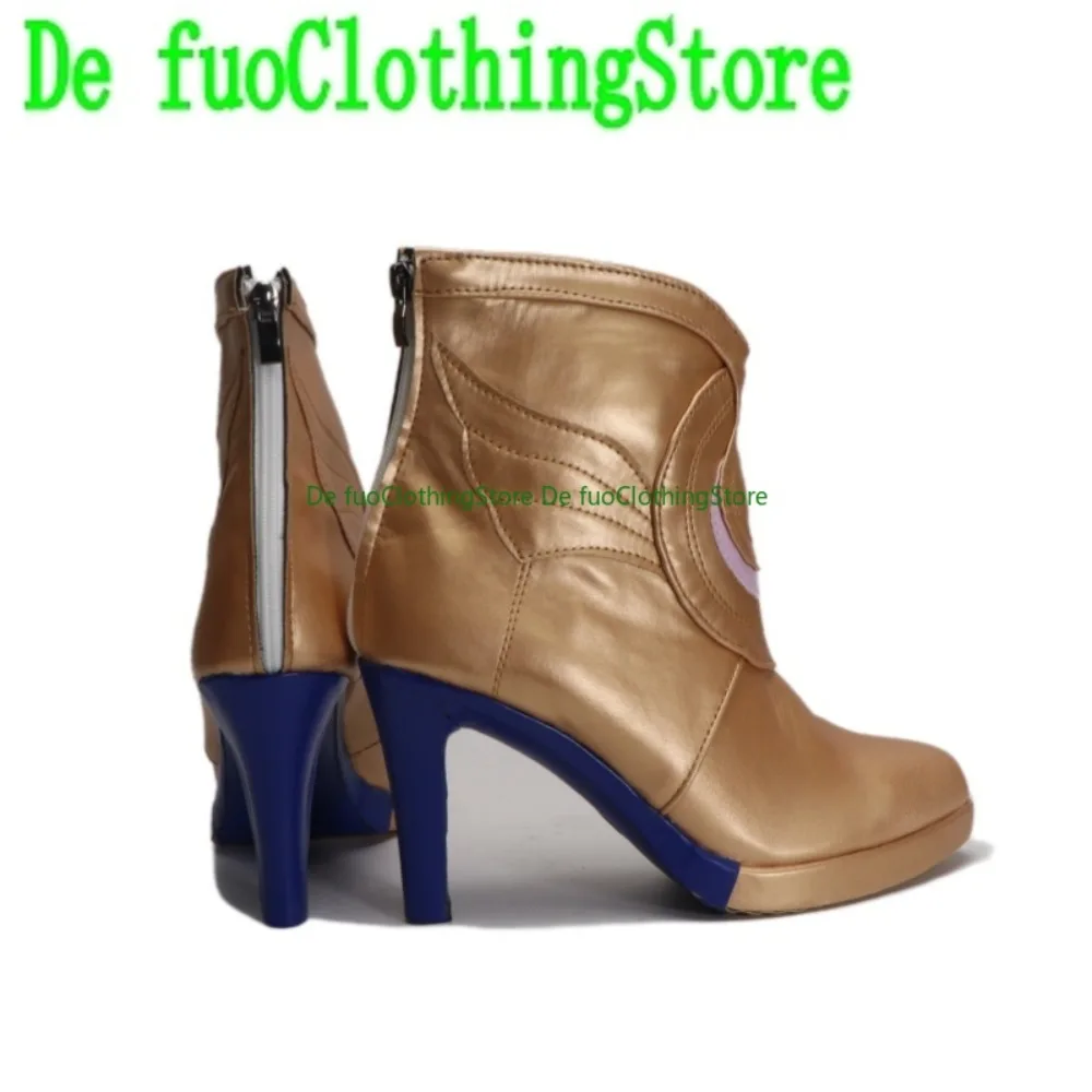 DefuoClothing هونكاي ستار السكك الحديدية سيث تأثيري أحذية شخصية تصميم أحذية هالوين كرنفال ملابس تنكرية للحفلات أحذية الإكسسوارات