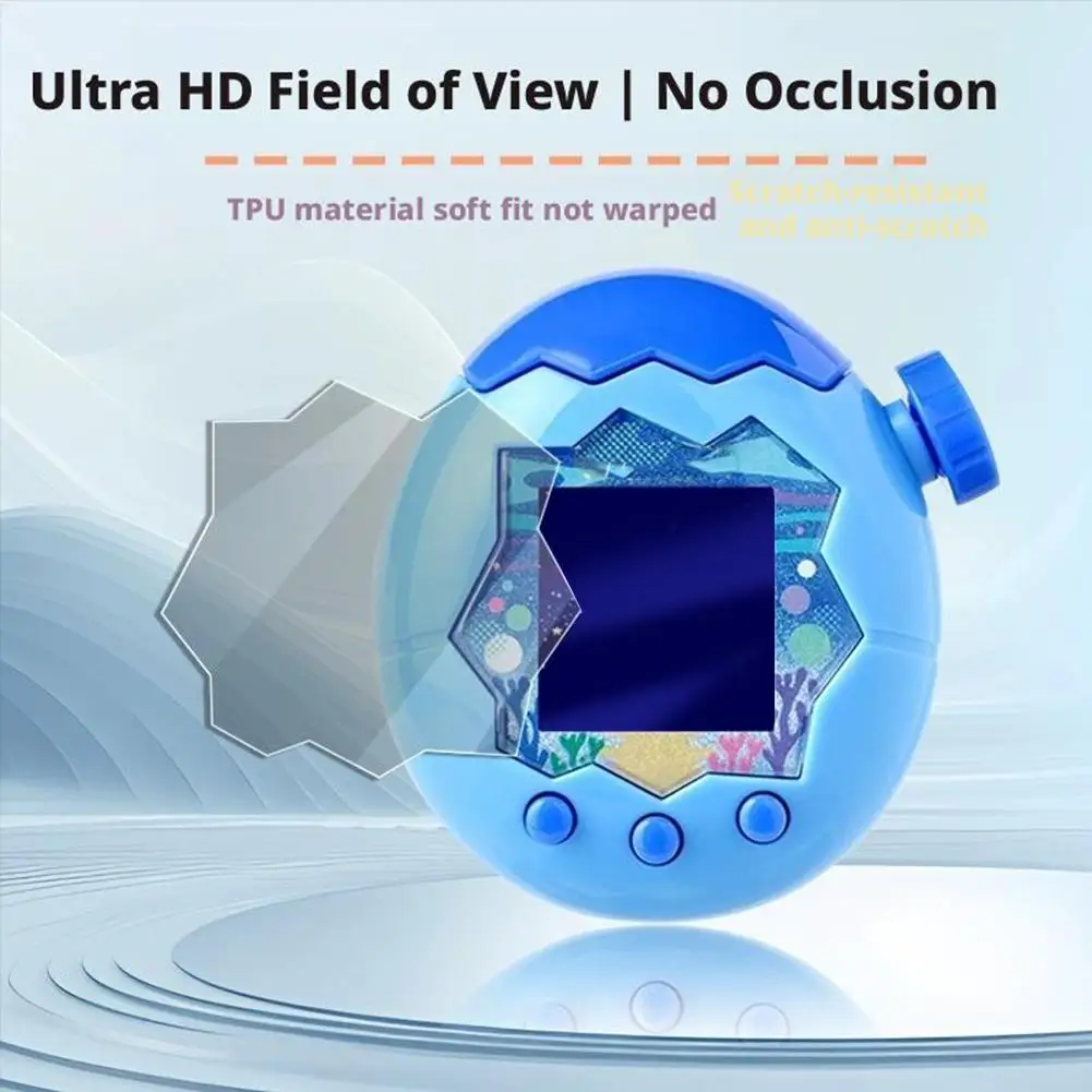 Protective Film For Tamagotchi Paradise Screen Protector Anti Scratch Fall Prevention TPU Water Gel Film Protective Accessories
