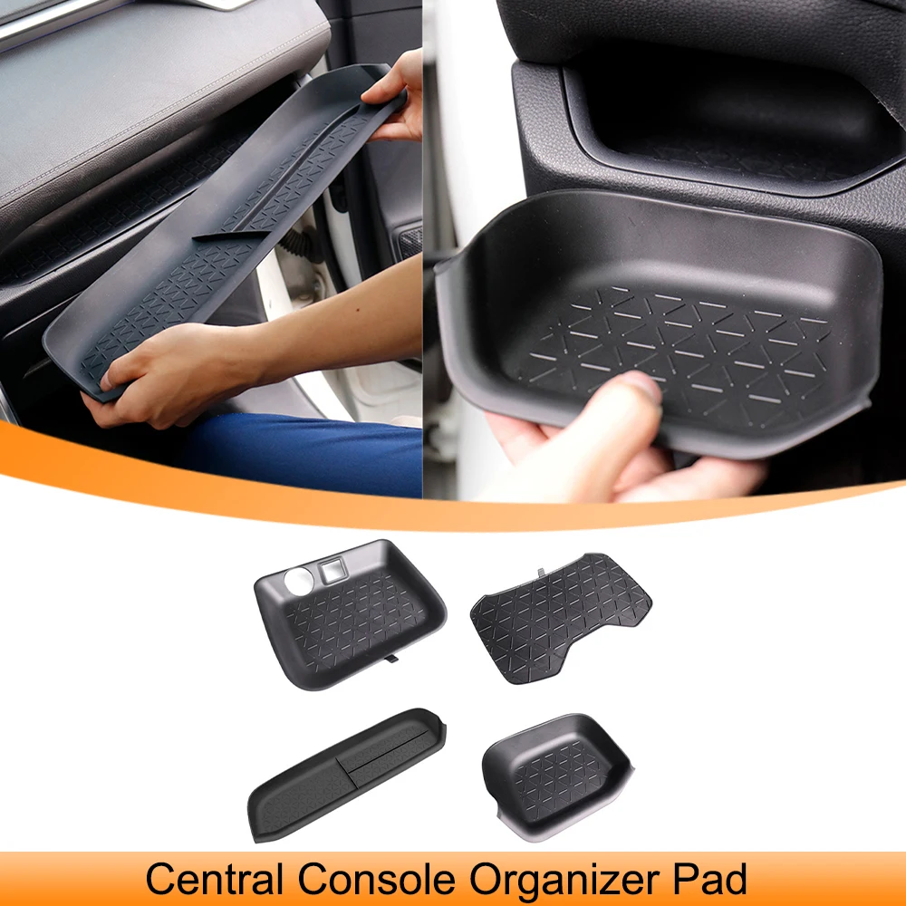 سيارة وحدة التحكم المركزية المنظم الوسادة الرئيسية المشارك الطيار صندوق تخزين حماية حصيرة صينية ل Rongfang RAV4 2020-2025 الملحقات الداخلية