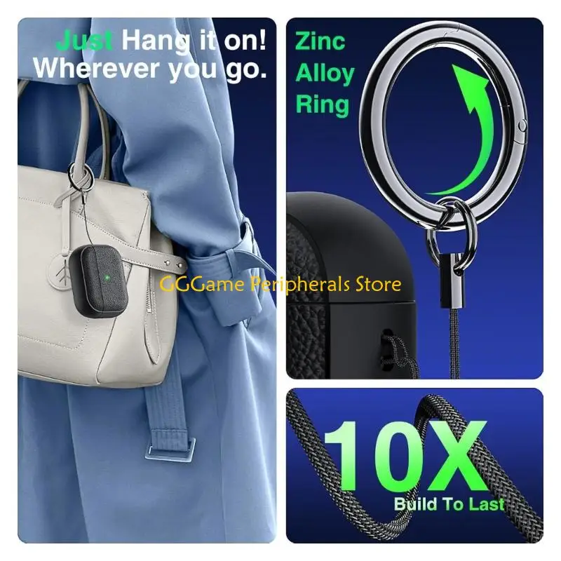 

U55B Slimmer Earphone Case NonSlip & Impact Resistant Construction for Pro3