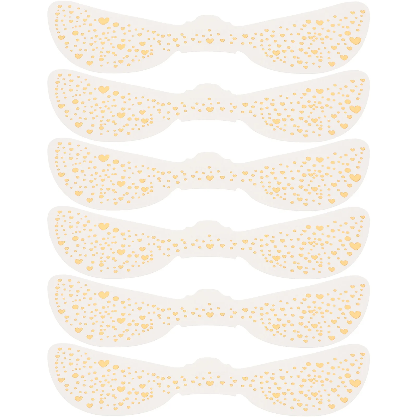 

6 Sheets Temporary Face Freckles Stickers Waterproof Skin-Friendly Natural Looking Fake Freckles Patches Sparkle Glamorous Party