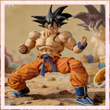 

New-Hot Wow Super Action Studio Anime Dragon Ball Figure 1/12 Kaiouken Son Goku Action Figurine Collect Goku Model Toys