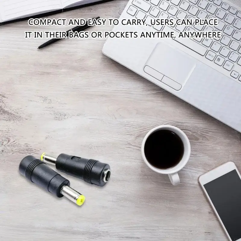 Y5LC DC5521 zu DC5517 Konverter Adapter Power Conversion Kopf für Verschiedene Laptops