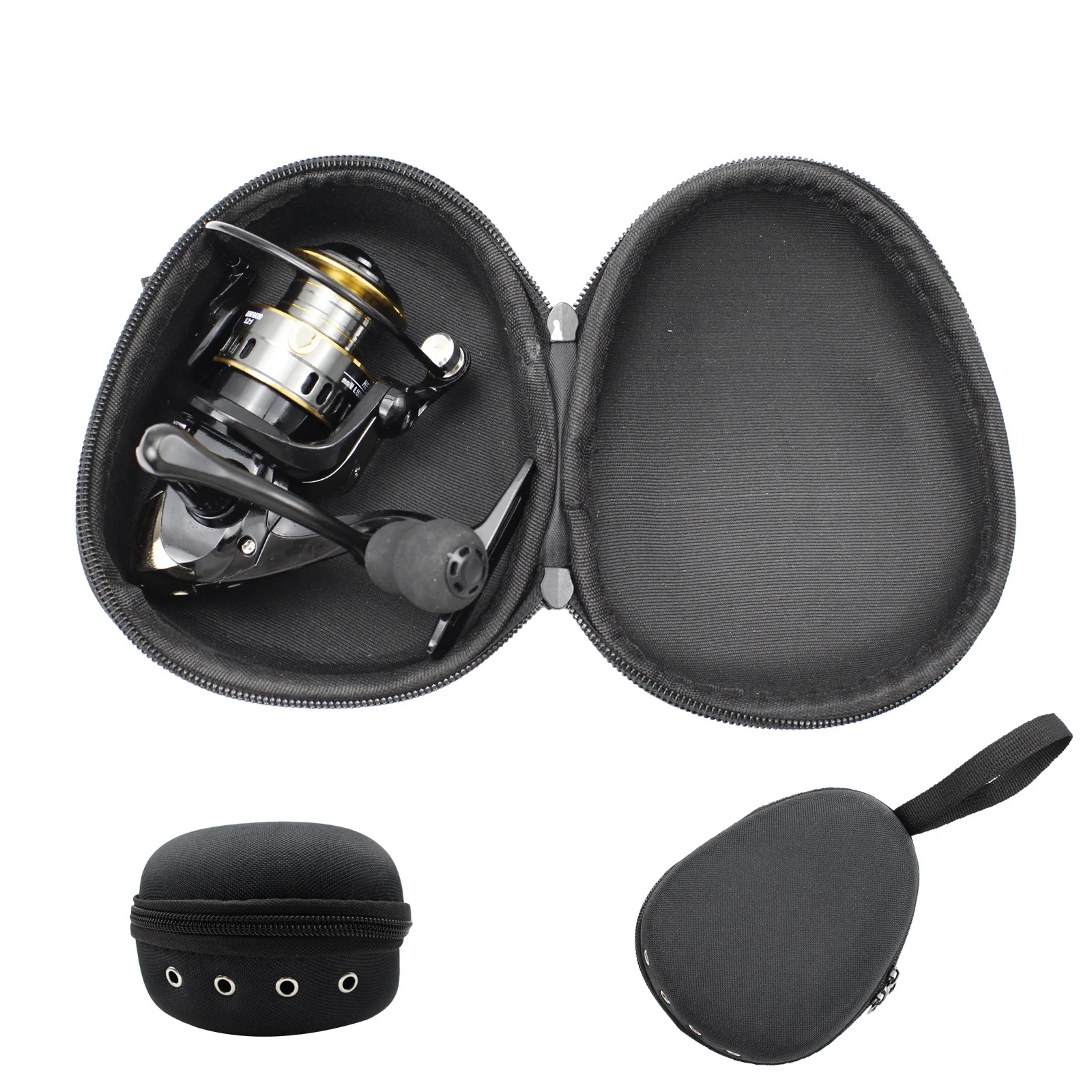 

Водонепроницаемый ящик для рыболовных снастей, чехол для катушек и коробка для хранения приманок, прочный материал EVA для спиннинговых катушек и искусственных приманок