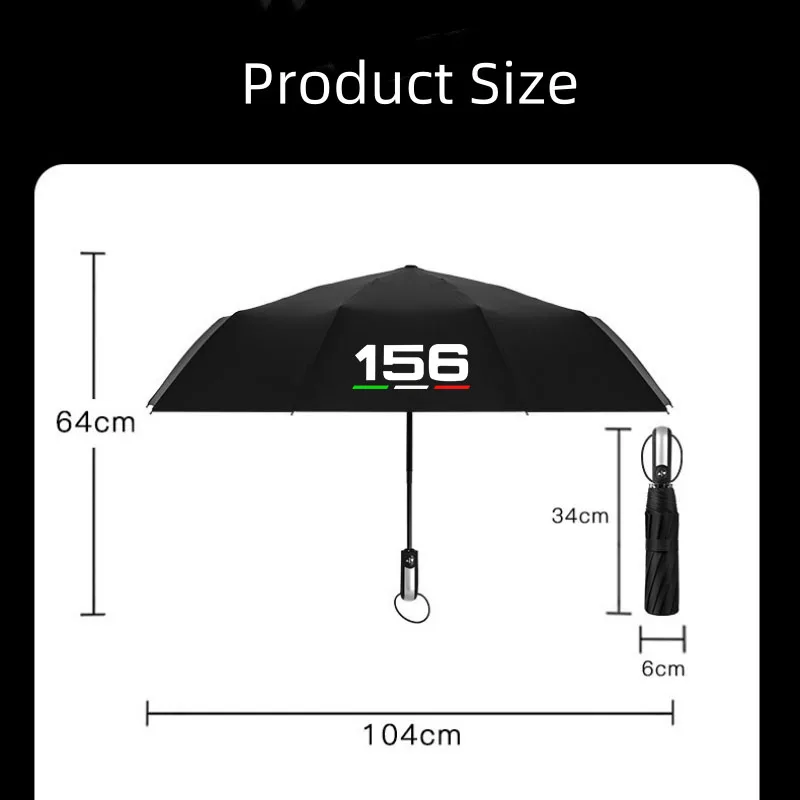 مظلة آلية قابلة للطي للسيارة ، مقاومة للرياح ، لألفا روميو ، إكسسوارات السيارة