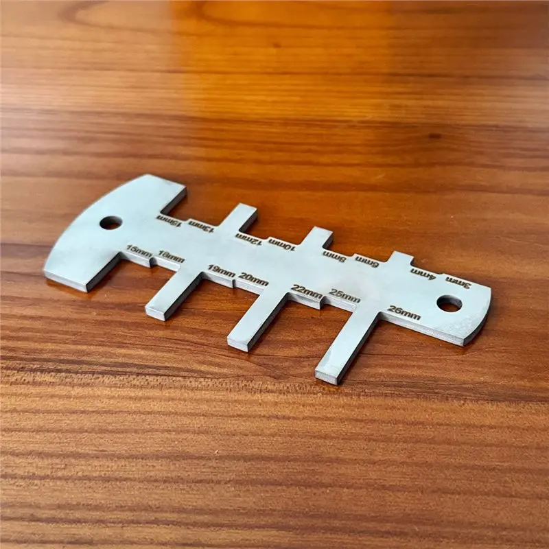 Y42A-Table Saw Height Gauge-For Woodworking For 3 To 26Mm Cutting Blade Measuring Tool Setup Aluminum Router Depth Gauge