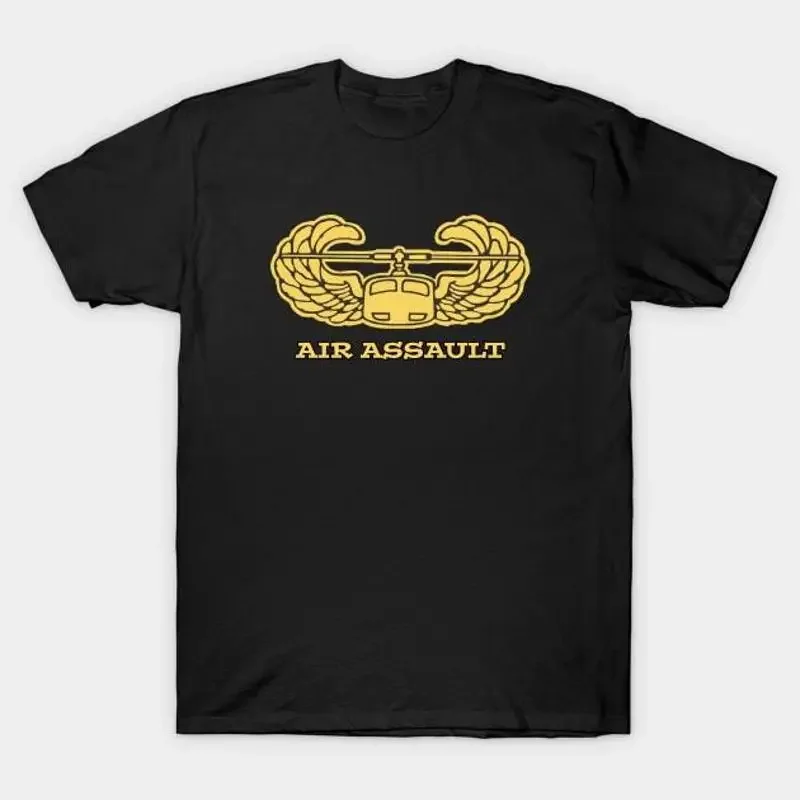101st ARMY AIR ASSAULT Wings Gold T Shirt