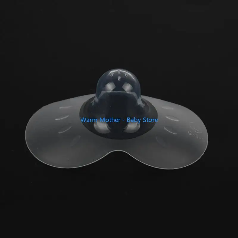 2 قطعة حماة الحلمة سيليكون تغذية الأمهات الحلمة غطاء للحماية غطاء الرضاعة الطبيعية مع حمل واضح ل 57QE #4