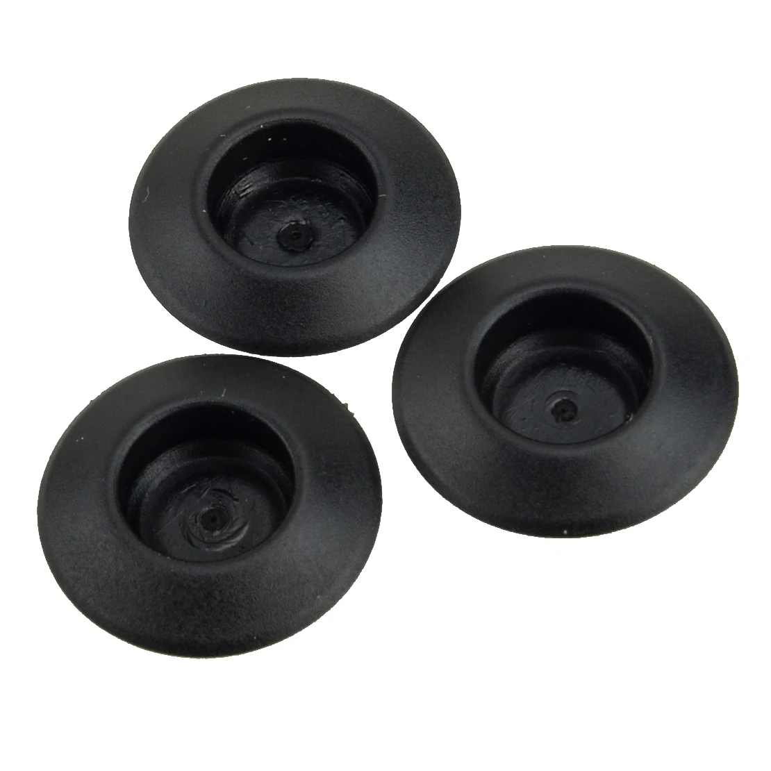 100 teile/satz Schwarz 1/2 "Loch Unterputz Kunststoff Körper & Blech Stecker Taste Fit für Auveco 11746 14 bis 26 Gauge Material – Detail 8