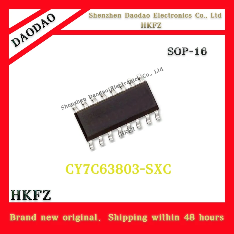 

CY7C63803-SXC CY7C63803 SOP-16 Packaged USB Interface Microcontroller Chip Original in Stock