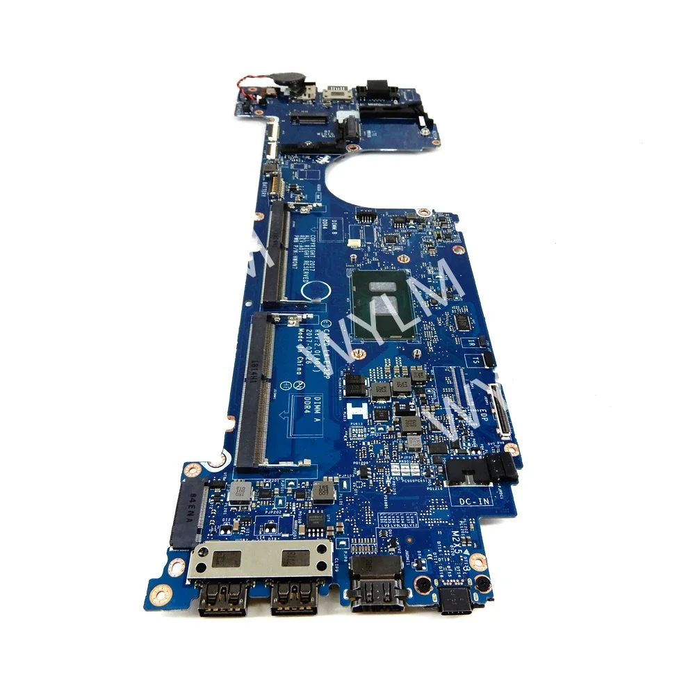 Placa base LA-E132P para la placa base del ordenador portátil DELL Latitude 14 7480 E7480 con i3/i5/i7 6th 7th CPU 0MP2YX 0MWGPY 0R0YRF 0YF9VM