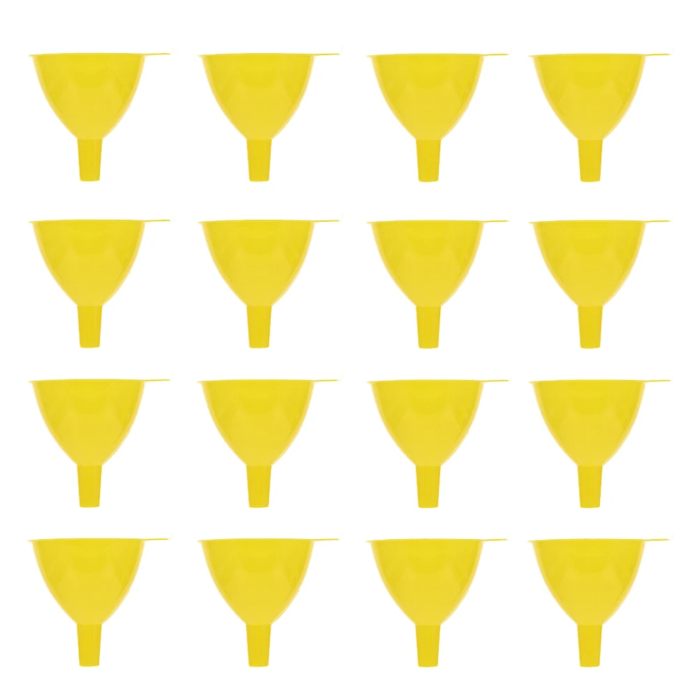 

16 Pcs Experimental Funnel Scientific 60mm Plastic Laboratory Filling Funnels Filter for