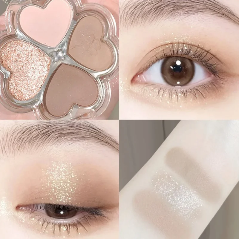 Eye Makeup Pearlescent Highlight Dreamy Eye Makeup Clover Eyeshadow Palette Eye Shadow Eyeshadow Palette Makeup Trimming