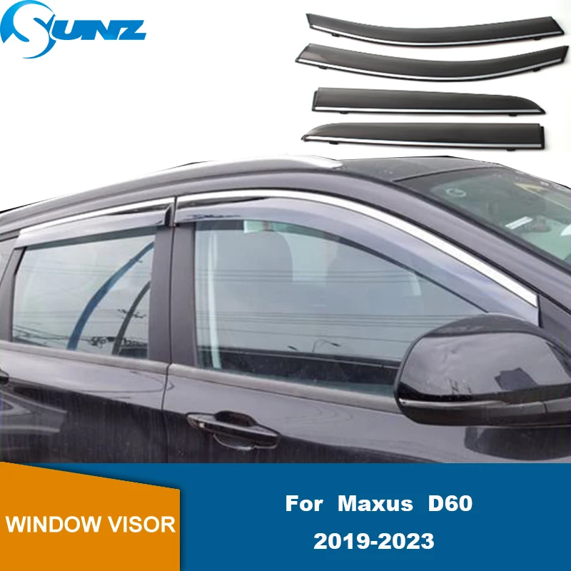 

Side Window Deflector For Maxus D60 2019 2020 2021 2022 2023 Window Visor Sun Rain Wind Deflector Awning Shield Guard Shade