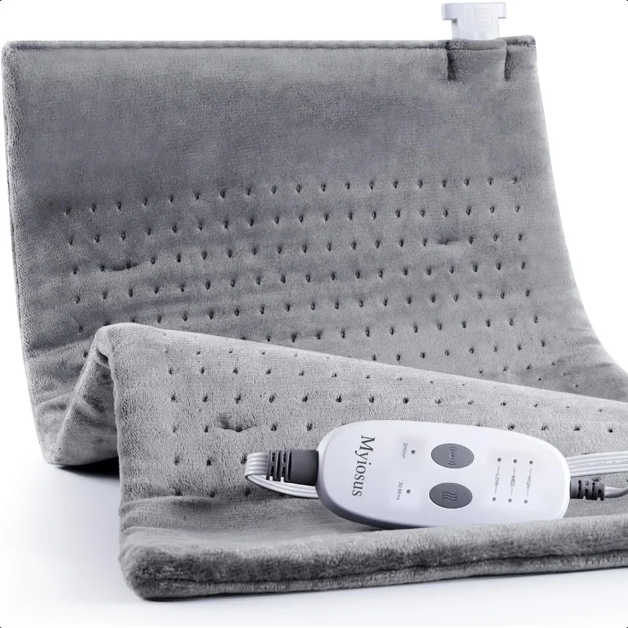 

Массажная утяжеленная грелка для облегчения боли в спине, грелки для шеи, судорог плеч, портативная грелка с 3 нагревами